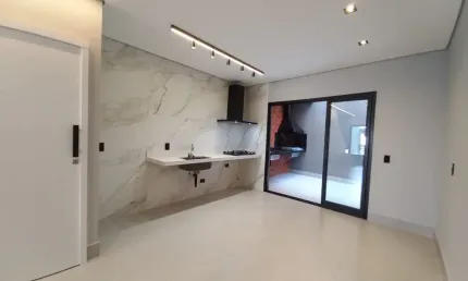 Sobrado Novo e Moderno com 3 quartos, 2 vagas e área gourmet na zona norte de São Paulo