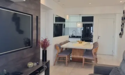 Apartamento varanda gourmet mobiliado, 2 dormitórios 2 vagas, proximo aos Metrôs