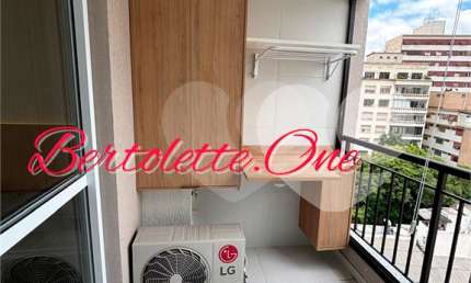 Apartamento 33m2 - 1 quarto - varanda - planejado - Higienópolis - SP