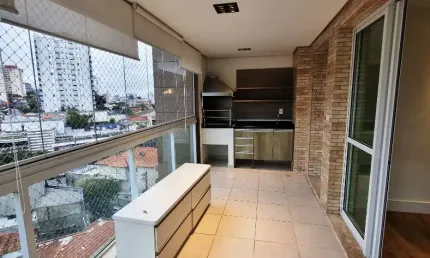 Apartamento 3 suítes e 3 vagas com varanda gourmet no Jardim São Paulo