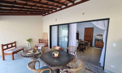 Casa nova para venda tem 242 m²  3 quartos em Capricórnio II, perto da praia - Caraguatatuba - SP