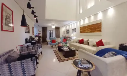 Casa de condomínio para venda,  240 m², mobiliada, 3 quartos, 3 suítes.
