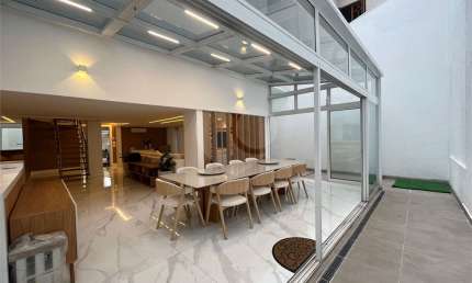 Alto padrão no Jardim França – 6 suítes, cinema, jacuzzi e 8 vagas em condomínio exclusivo!