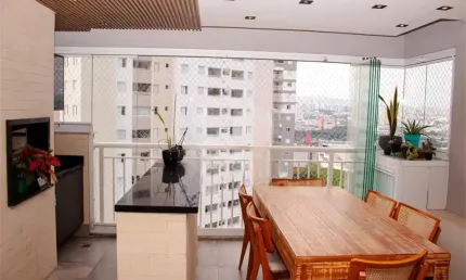 Apartamento  a venda com varanda gourmet barra funda