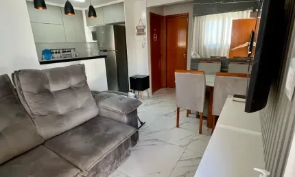Condomínio fechado no Jardim Brasil, 2 dormitórios 1 banheiro e 1 vaga