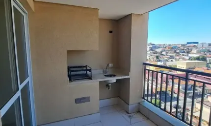 Apartamento à venda na Vila Ede, com 2 dormitórios, 1 vaga, sala, sacada com varanda gourmet,