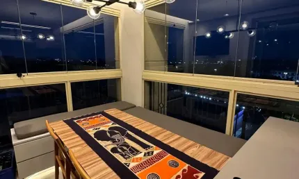 Apartamento varanda gourmet,  vista para Campo de Marte, 2 dormitórios 1 suíte e 2 vagas