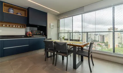 Apartamento a Venda na Vila Romana 4 suites 4 vagas de garagem