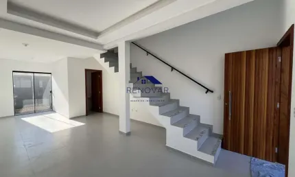 Sobrado Elegante no Real Parque – São José/SC – 92m² de Conforto e Estilo