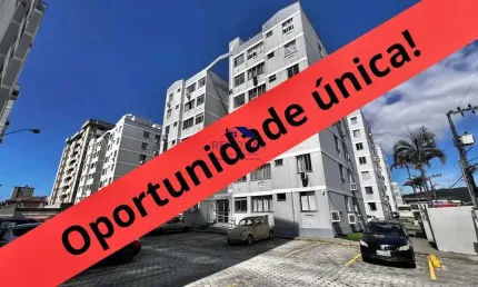 Oportunidade única, apartamento 2 dormitórios com lazer completo no Ipiranga/SC