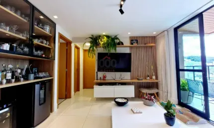 Cobertura Duplex no Cascatinha - Decorada e Planejada pra sua família.