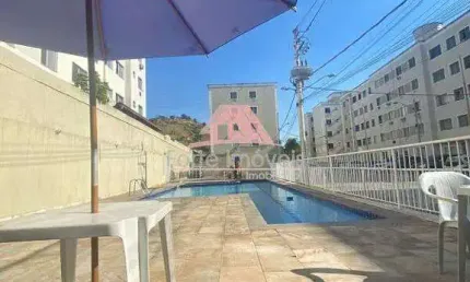 Apartamento à venda, 2 quartos, 2 vagas, campo grande - rio de janeiro/rj