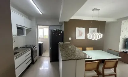 Apartamento de 80m², com 2/4, reversível para 3/4, Alphaville 1