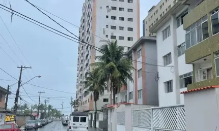 Apartamento com 1 quarto à venda na Vila Mirim, Praia Grande , 75 m2 por R$ 240.000