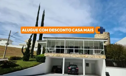 Casa em Condomínio para Locação em Jandira, Parque Nova Jandira, 5 dormitórios, 5 suítes, 7 banheiros, 6 vagas