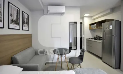 Studio para locação em são paulo, vila cordeiro, 1 dormitório, 1 banheiro, 1 vaga