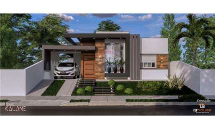 CASA TÉRREA LOTEAMENTO ÁLAMOS - E DORMITÓRIOS - 100 M² PRIVATIVOS