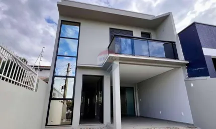 Casa nova 3 dorm/quartos com suíte em passo fundo/rs