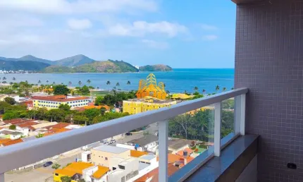 COBERTURA INCRÍVEL COM 246m2 NO EDIFÍCIO JARDINS, EM REGIÃO NOBRE DE CARAGUATATUBA, COM VISTA MAR