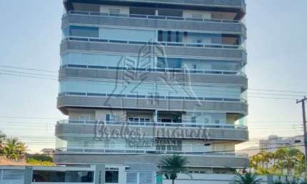 Deslumbrante Cobertura no Edifício Indaiá prédio frente ao Mar na Praia do Aruan