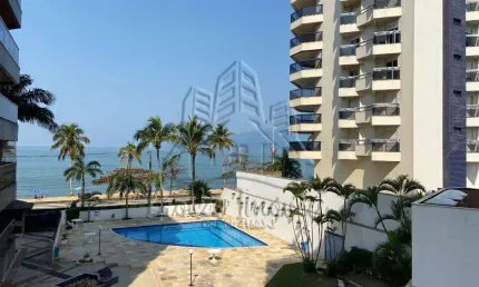 Apartamento frente ao mar com vista linda para o mar na praia martim de sá - edifício arpoador