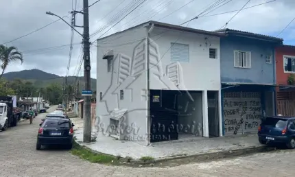 Oportunidade de apartamento com ponto comercial no rio do ouro em caraguatatuba