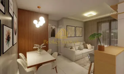 Apartamento com 2 dormitórios sendo 1 suíte no Residencial Los Angeles no Porto Novo