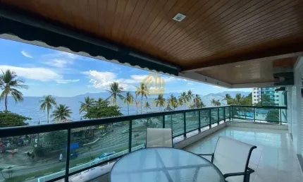 Apartamento frente ao Mar no Edifício Varandas do Atlântico na Praia Martim de Sá