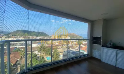 Apartamento para Aluguel no Sumaré Caraguatatuba/SP |Com vista mar, à 200 metros da praia!