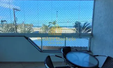Apartamento para locação definitiva mobiliado 3 dormitórios | bairro aruan caraguatatuba