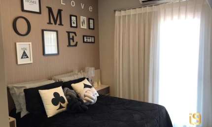 Apartamento mobiliado e decorado à venda no Edifício Tangará em Bragança Paulista - SP