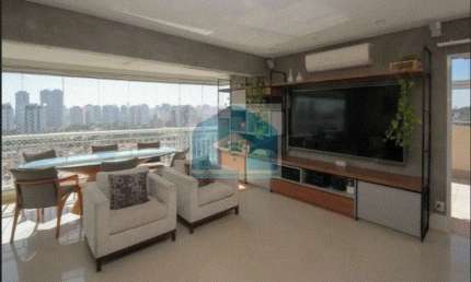 Apartamento Cobertura Chácara Santo Antônio - 3 dormitórios - 3 vagas de garagem