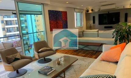 Apartamento Brooklin,169 m2 - 3 dormitórios ,3 suites ,3 vagas, depósito