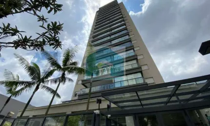 Apartamento Garden, mobiliado, para  locação na Chácara Santo Antônio - 77m² com ar e 2 vagas