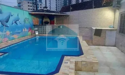 Casa com 2 quartos à venda na Avenida Juscelino Kubitschek de Oliveira, 100, Vila Caiçara, Praia Grande