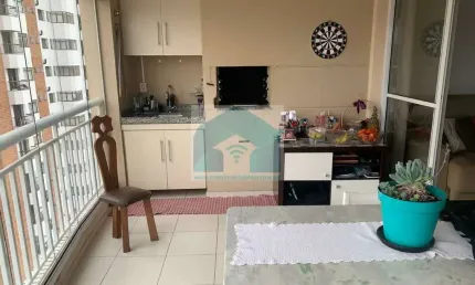 Apartamento no Chácara Santo Antônio 87 m²- 3 quartos (sendo 1 suíte) 2 vagas