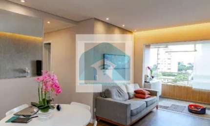 Apartamento Reformado no Brooklin ? 2 Dormitórios (Planta Original de 3) com Acabamento de Alto Padr