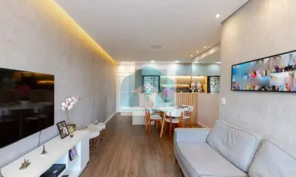 Apartamento reformado no brooklin ? 2 dormitórios (planta original de 3) com acabamento de alto padr