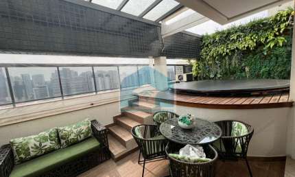 Cobertura  Chácara Santo Antônio 234 m²- 4 quartos (sendo 2suíte) - 4 vagas