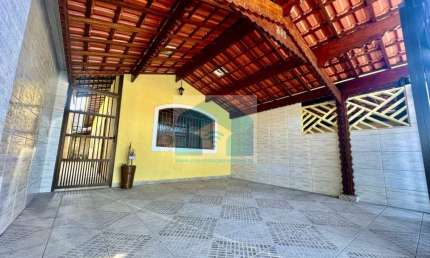 Casa no Bairro Caiçara Praia Grande SP, com 2 dormitórios.