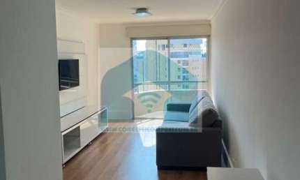 Apartamento Morumbi locação 50 metros , mobiliado .