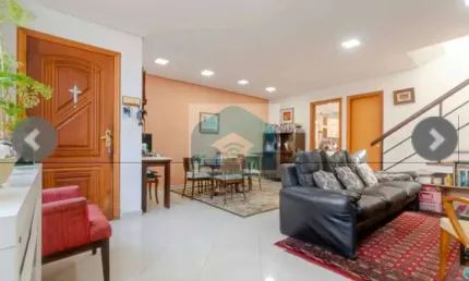 Casa de vila no coração do campo belo, 3 suítes 173m² .
