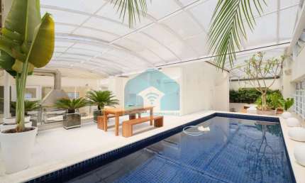 Cobertura Vila Nova Conceição, 4 suites ,8 vagas, 649,3m². com piscina e espaço gourmet .