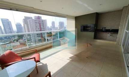 Apartamento Campo Belo 3 suites 3 vagas 161m² com lazer.