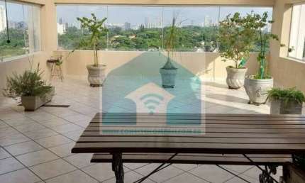Apartamento Cobertura Brooklin , 230m², 3 suites e 2 vagas.