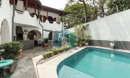 Casa sobrado brooklin paulista à venda no com 465m² com `piscina