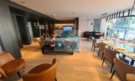 Aparmanto Paraiso, Decorado ,4 suites ,4 vagas , 277m² ,com lazer.