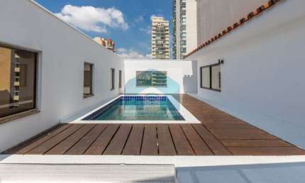 Moema cobertura 300m² 3 suites , 4 vagas com piscina.