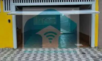 Casa no Bairro Caiçara Praia Grande SP, com 3 dormitórios, 2 suítes