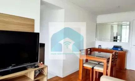 Venda e locação na Castilho com um dormitório- 45mts mobiliado